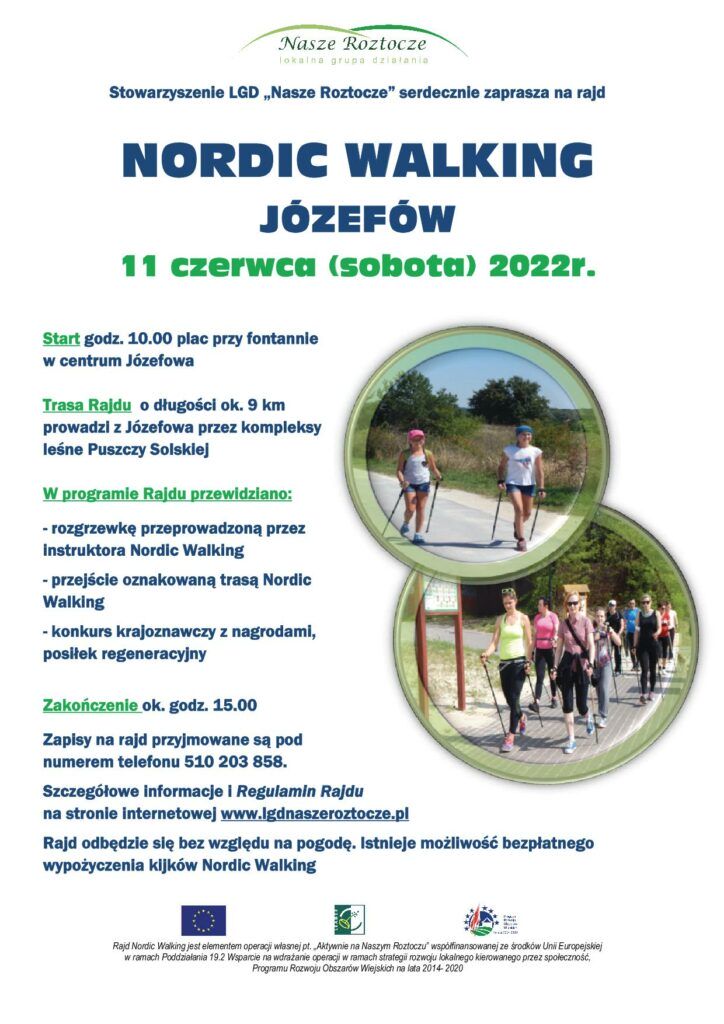 Rajd Nordic Walking Józefów